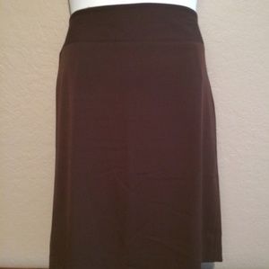 Chocolate Brown Skirt